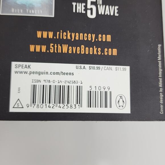The 5th Wave (Series Book 1) Young Adult Science Fiction Trilogy Paperback Book - Picture 3 of 5